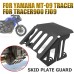 RP0892-1028B Motorcycle Lower Panel Extension Skid Plate Engine Protector for Yamaha MT-09 Tracer/TRACER 900 FJ-09 2016-2017