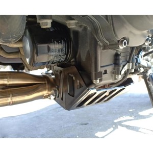 RP0892-1028B Motorcycle Lower Panel Extension Skid Plate Engine Protector for Yamaha MT-09 Tracer/TRACER 900 FJ-09 2016-2017
