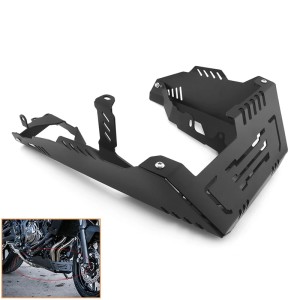 RP0892-1029B Motorcycle Lower Panel Extension Skid Plate Engine Protector for Yamaha MT-07 2014-2020 XSR700 2018-2020