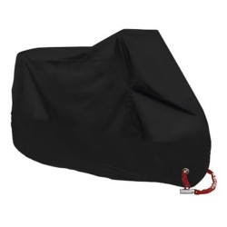 RP2010-1005B Universal L Motorcycle Cover Waterproof Outdoor Indoor Scooter Cruisers Street Sport Bike Cover UV Protection Motorbike Rain Cover L