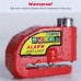 RP2020-1012 Universal Alarm Brake Disc Lock with reminder cable Theft protection