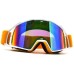 RP3350-1010 Universal Motocross Off Road Dirt Bike Racing Adult Flexible Goggles