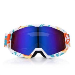 RP3350-1013 Universal Motocross Off Road Dirt Bike Racing Adult Flexible Goggles