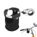 RP3360-4016C Universal Motorcycle Cup Holder Handlebar Water Mug Holder fit for 7/8" to 1 1/4" handlebar Motorcycle.