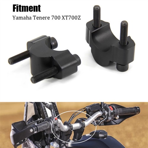 RP9920-1088B Motorcycle Heightening Handle Handlebar Modification For Yamaha TENERE 700 XTZ700 XT700Z T7 2019-Later