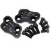 RP9920-1112B Motorcycle Handle Bar Clamp Raised Extend Handlebar Mount Riser For Honda Gold Wing GL1800 2018-Later