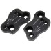 RP9920-1112B Motorcycle Handle Bar Clamp Raised Extend Handlebar Mount Riser For Honda Gold Wing GL1800 2018-Later