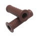 RP9930-2010 Universal Vintage Diamond 7/8" Motorcycle Handlebar GripsOne side 1" one side 7/8"