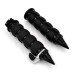 RP9930-2029 Universal Rubber and Aluminum 22mm Handlebar Grips