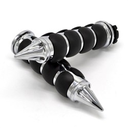 RP9930-2031 Universal Spike Rubber and Aluminum 22mm Handlebar Grips