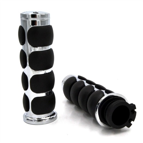 RP9930-2033 Universal Spike Rubber and Aluminum 22mm Handlebar Grips