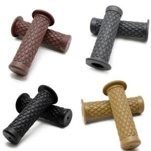 RP9930-2055B Universal 7/8'' Retro Rubber Handlebar Hand Grip