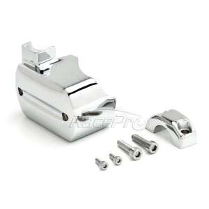 RP9940-6006 Motorcycle Aluminum Front Brake Reservoir Protector Cover For Yamaha V Star 1100 2006 2013