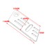RP9940-6024 Rear Brake Fluid Reservoir Guard Cover For Honda Rebel CMX300/500 2017-Later