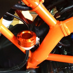 RP9940-6027O Fluid Reservoir Cap For KTM Duke 125 200 390 2006-2016
