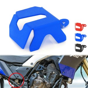 RP9940-7017 Motorcycle Oil Cup Cover Rear Brake Reservoir Protector Guard For Yamaha TENERE 700 XTZ700 XT700Z T7 2019-Later
