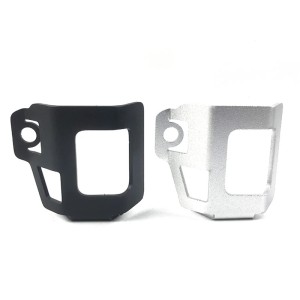 RP9940-7019B Motorcycle Rear Brake Fluid Cylinder Reservoir Guard Oil Cap Cover For Yamaha MT-03 MT-25 MT-07 FZ-07 MT-09 FZ-09 MT-10 FZ-10