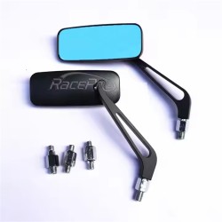 RP9980-1003 Universal Aluminum Motorcycle Mirror Mirror Glass Clear