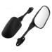 RP9980-1009B Motorcycle Mirror Aluminum stem plastic housing For Honda CBR600RR CBR1000RR CBR600F