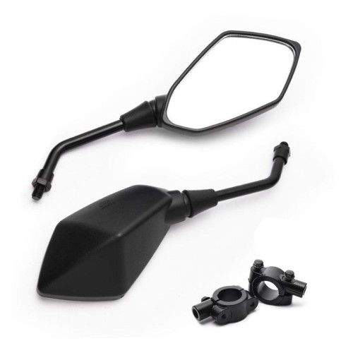 RP9980-1010 Motorcycle Mirror (3C Mark)Aluminum Stem and Plastic housing(M10) For Kawasaki Ninja 250 2013 2014