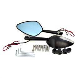 RP9980-1028 Universal Motorcycle Mirror with turn signal
