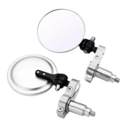 RP9980-1033 Universal 3"(about 76mm) in diameter motorcycle mirror(Double Adjust)
