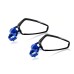 RP9980-1035 Universal All CNC Billet Aluminum 22mm Handlebar Motorcycle Mirror