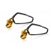 RP9980-1035 Universal All CNC Billet Aluminum 22mm Handlebar Motorcycle Mirror