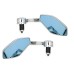 RP9980-1043 Universal Billet Aluminum handle bar end Handlebar Motorcycle Mirror