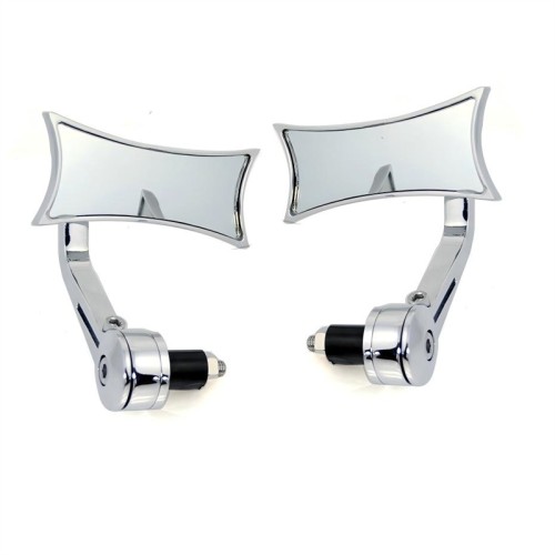 RP9980-1045c Universal Billet Aluminum handle bar end Handlebar Motorcycle Mirror