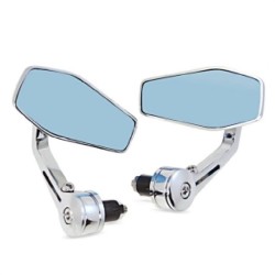 RP9980-1046 Universal 1 Inch or 7/8 inch Rectangle Bar End Rear Motorcycle