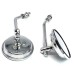 RP9980-1073 Universal 2x Motorcycle Classic Retro Rearview Miror