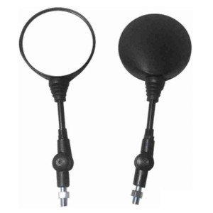 RP9980-1091B Universal Motorcycle Folding Mirror Scooter Rearview Mirrors motocross ATV Off road Motor