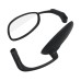 RP9980-1092 Universal 2 Pcs Custom Universal Left+Right Retro L Bar Motorcycle ATV Side Mirrors
