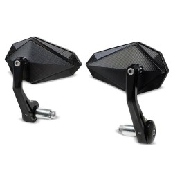 RP9980-1103B Universal Motorcycle Bar end mirrors rear view mirror