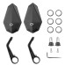RP9980-1113B Universal Motorcycle Mirrors