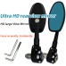 RP9980-1122B Universal Motorcycle Mirrors