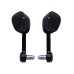 RP9980-1128B Universal Motorcycle Mirrors