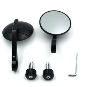 RP9980-1160 Universal Motorcycle Rearview Mirror Retro Round Mirror
