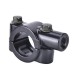 RP9980-2003B Universal Aluminum Mirror Adapter 22mm Handle Bar,Mirror hole 8mm