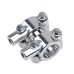 RP9980-2003B Universal Aluminum Mirror Adapter 22mm Handle Bar,Mirror hole 8mm