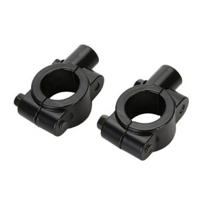 RP9980-2003B Universal Aluminum Mirror Adapter 22mm Handle Bar,Mirror hole 8mm