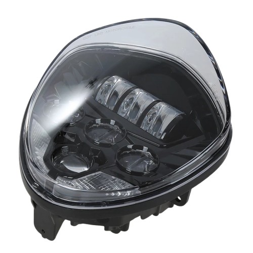 RP6610-1011C Motorcycle Headlight Assembly For Victory Cross Country 2010-2017 Victory Hammer 2004-2017 Victory Kingpin 2008-2012 Victory Vegas 2007-2015 Victory Vegas 8 ball 2008-2015
