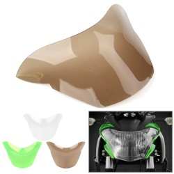RP6610-3030E Motorcycle Headlight Lens Screen Protective Cover Shield For Kawasaki Z650 2017-2019