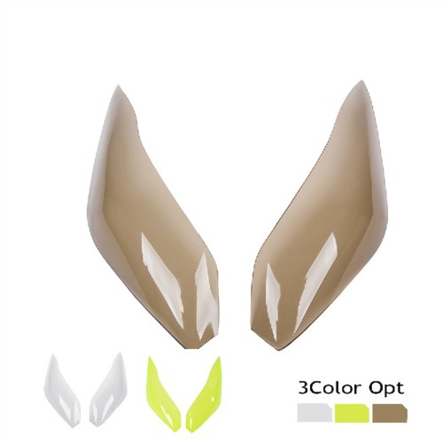RP6610-3031Y Motorcycle Headlight Lens Screen Protective Cover Shield For Kawasaki Versys 650 2015-2021 Kawasaki Versys 1000 2015-2018 NINJA 300R 2013-2017