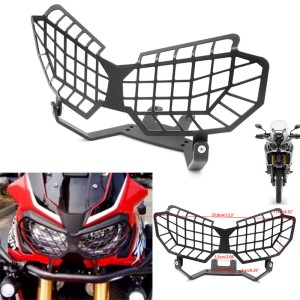 RP6610-3035 Honda CRF1000L 2016-2017 HeadLight protector  Black For Honda CRF1000L Africa Twin 2016-2019 Honda CRF1000L Africa Twin Adventure Sports 2018-2019
