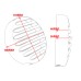 RP6610-3036 Front Headlight Guard Shield Cover Grill Fit For Honda CMX500 Rebel 2017-2019