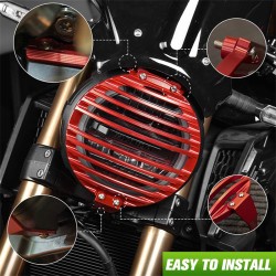 RP6610-3041 CNC Aluminum Headlight Guard Cover Protector For Honda CB1000R 2018-2020 Honda CB650R 2019-2021