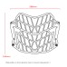 RP6610-3052B Motorcycle Headlight Protector Grille For Yamaha Tenere 700 /XTZ700 2019-Later Yamaha Tenere 700 Rally Edition 2020-Later