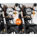 RP6610-3055B Motorcycle Headlight Grill Cover For Honda Rebel CMX 500 2017-2019 Honda Rebel CMX 300 2017-2019
